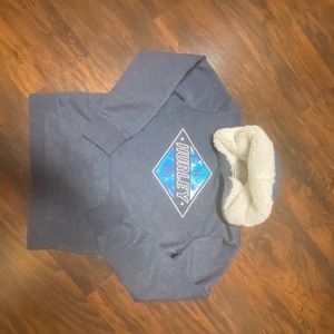 Blue Hurley Hoodie, youth large